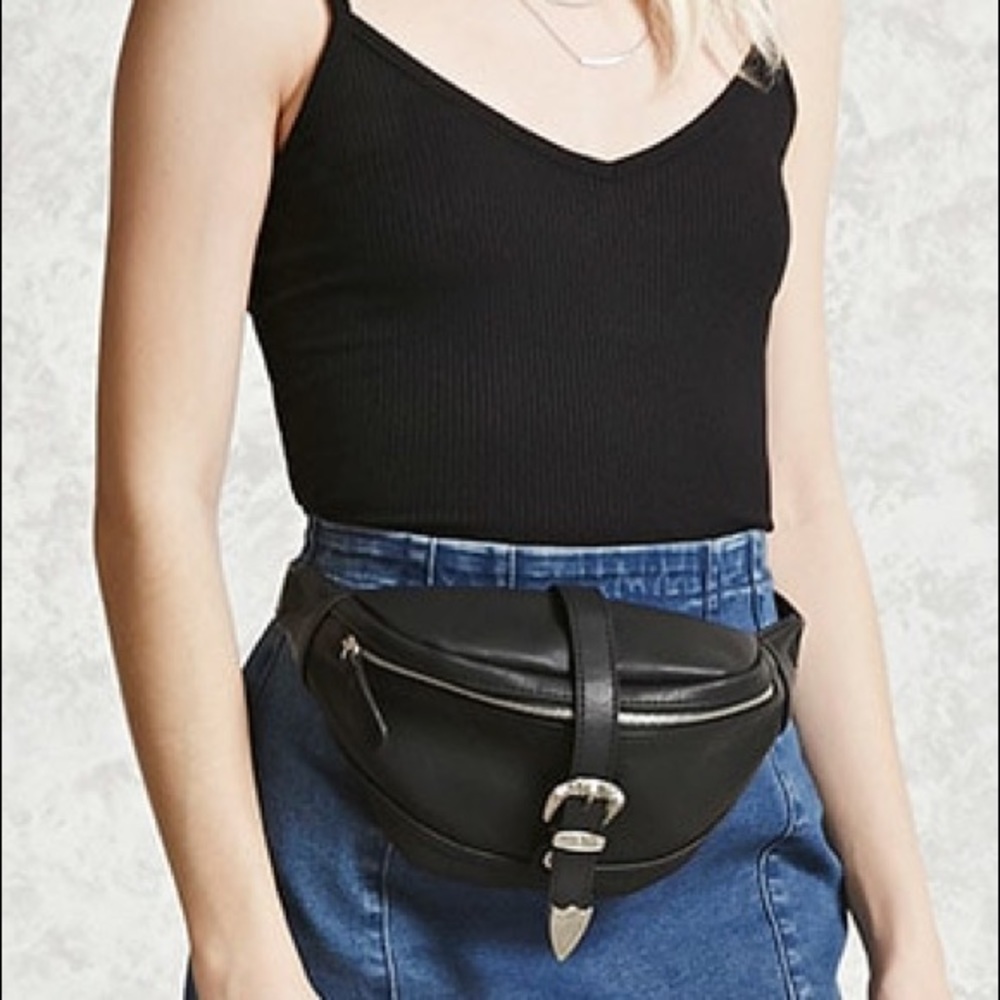 Western Inspired Leather Fanny Pack
